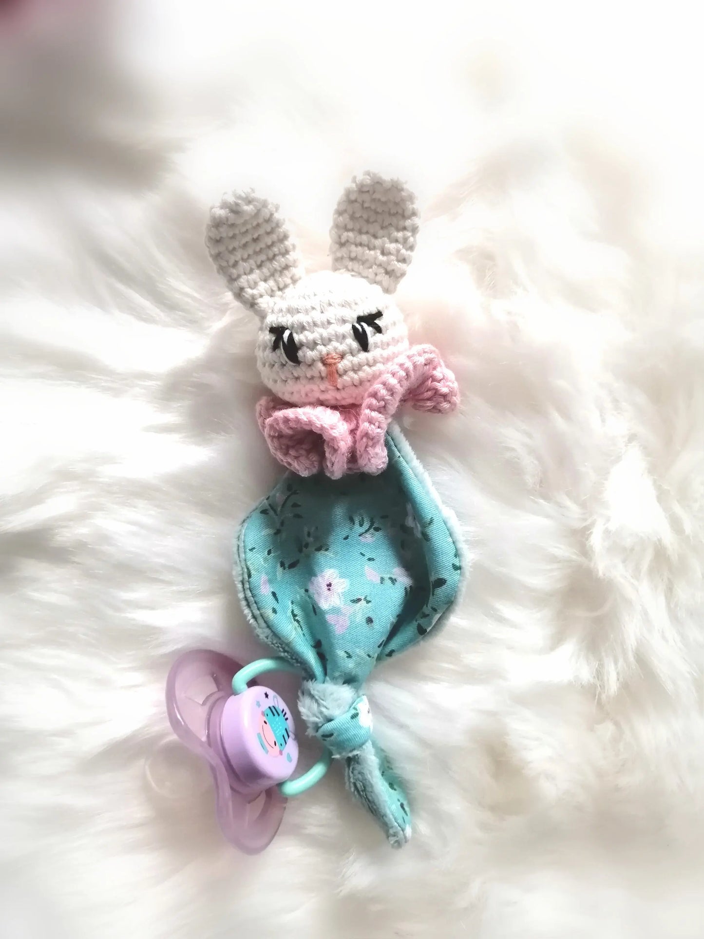 Attache tétine mini doudou chtitdoudou