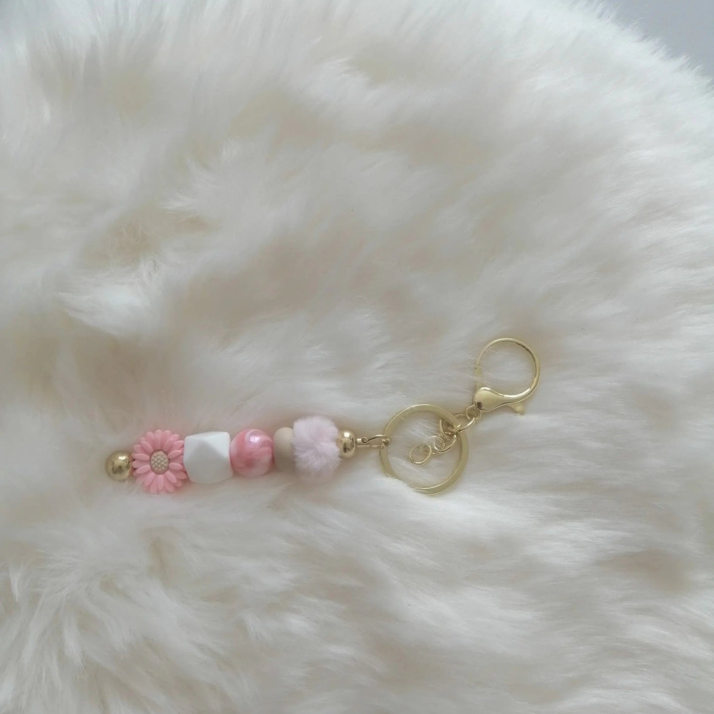 Porte-clés Perle Silicone : L'accessoire tendance de la saison chtitdoudou