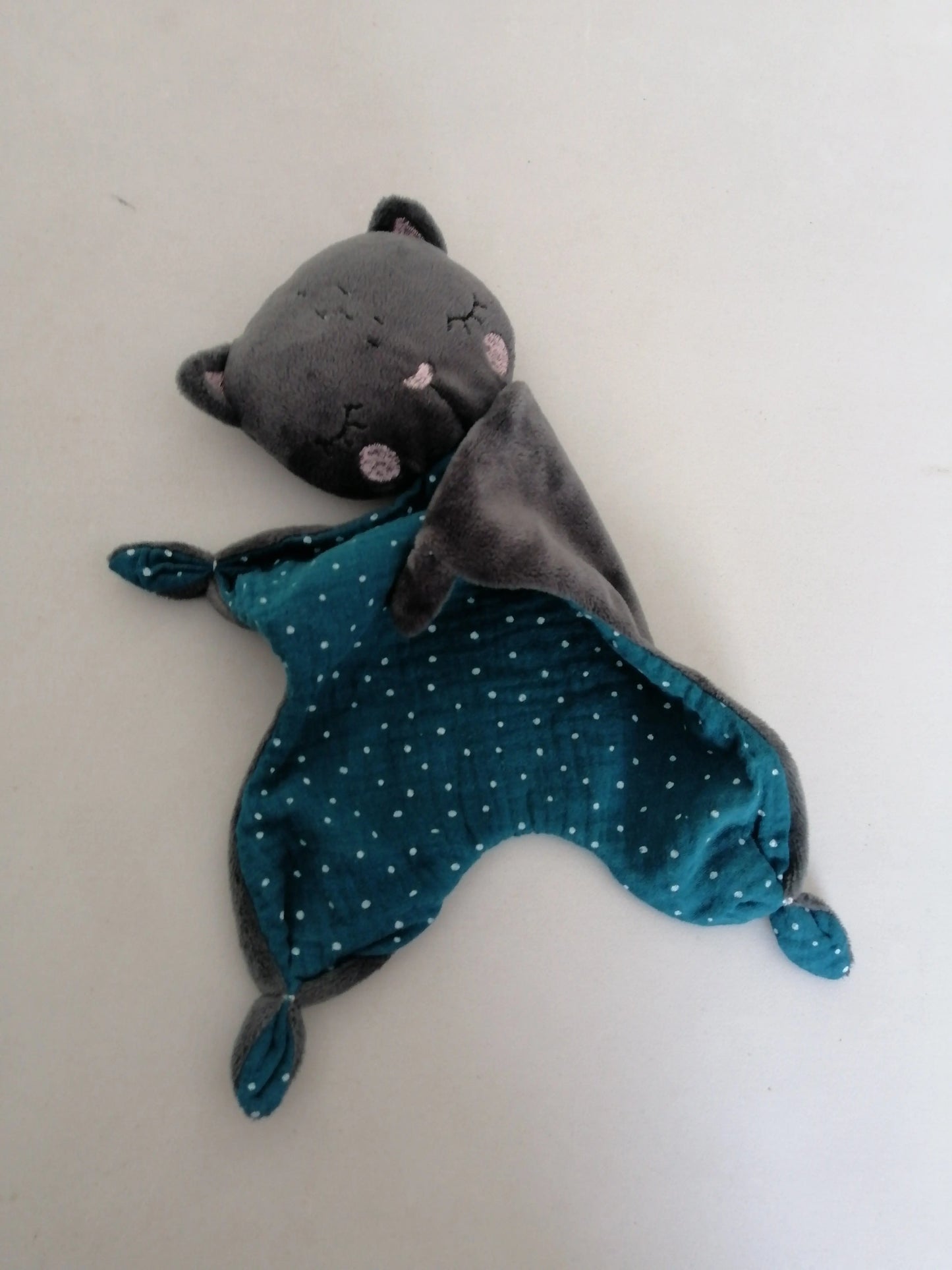 Doudou naissance chat artisanal chtitdoudou