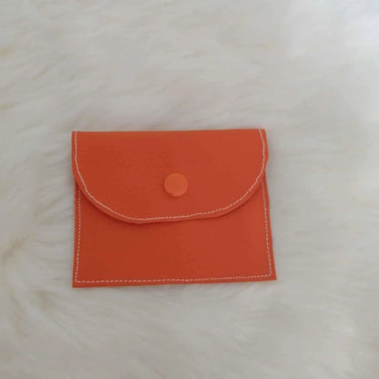 Pochette à carte ou monnaie – Tissu & simili cuir (fait main) chtitdoudou