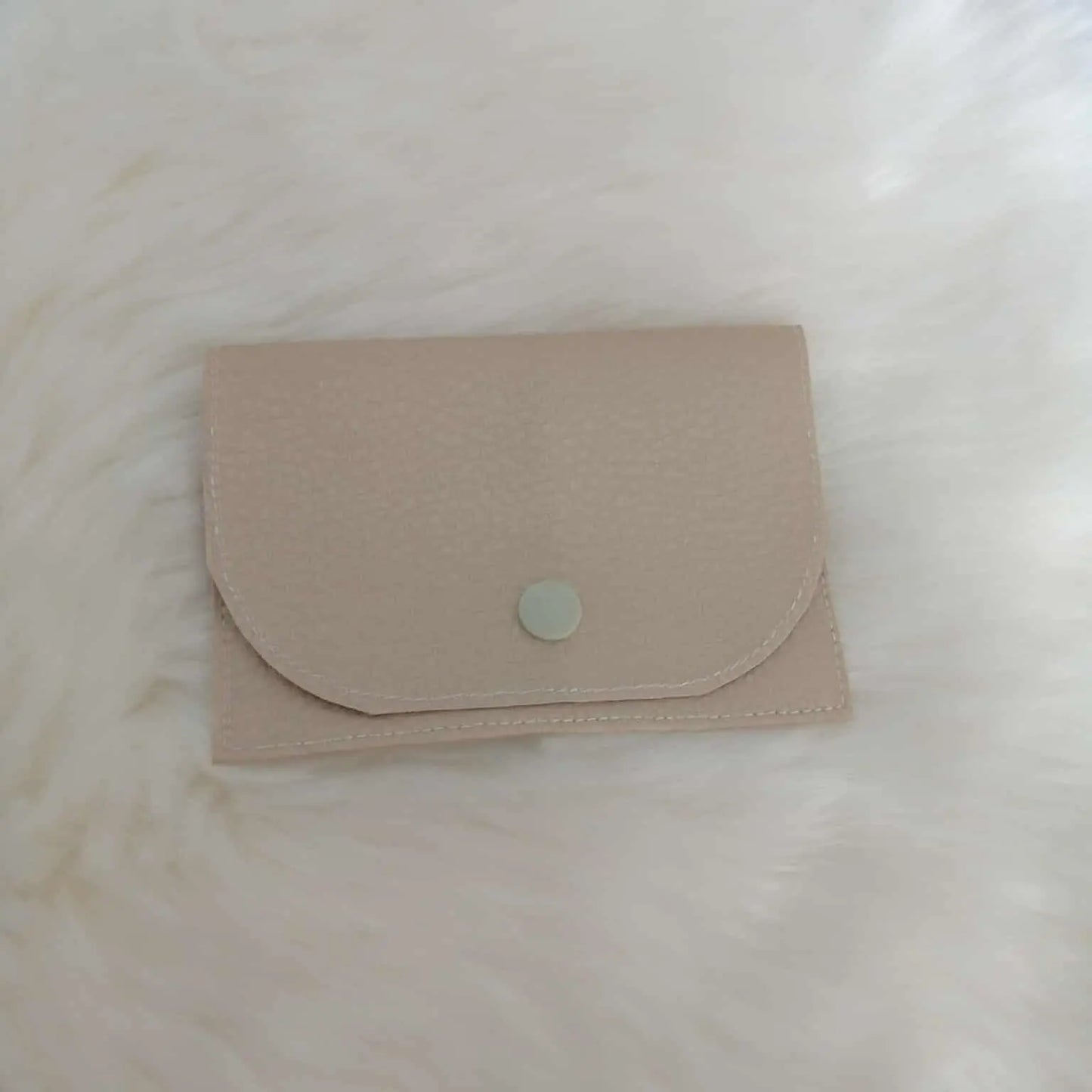 Pochette à carte ou monnaie – Tissu & simili cuir (fait main) chtitdoudou