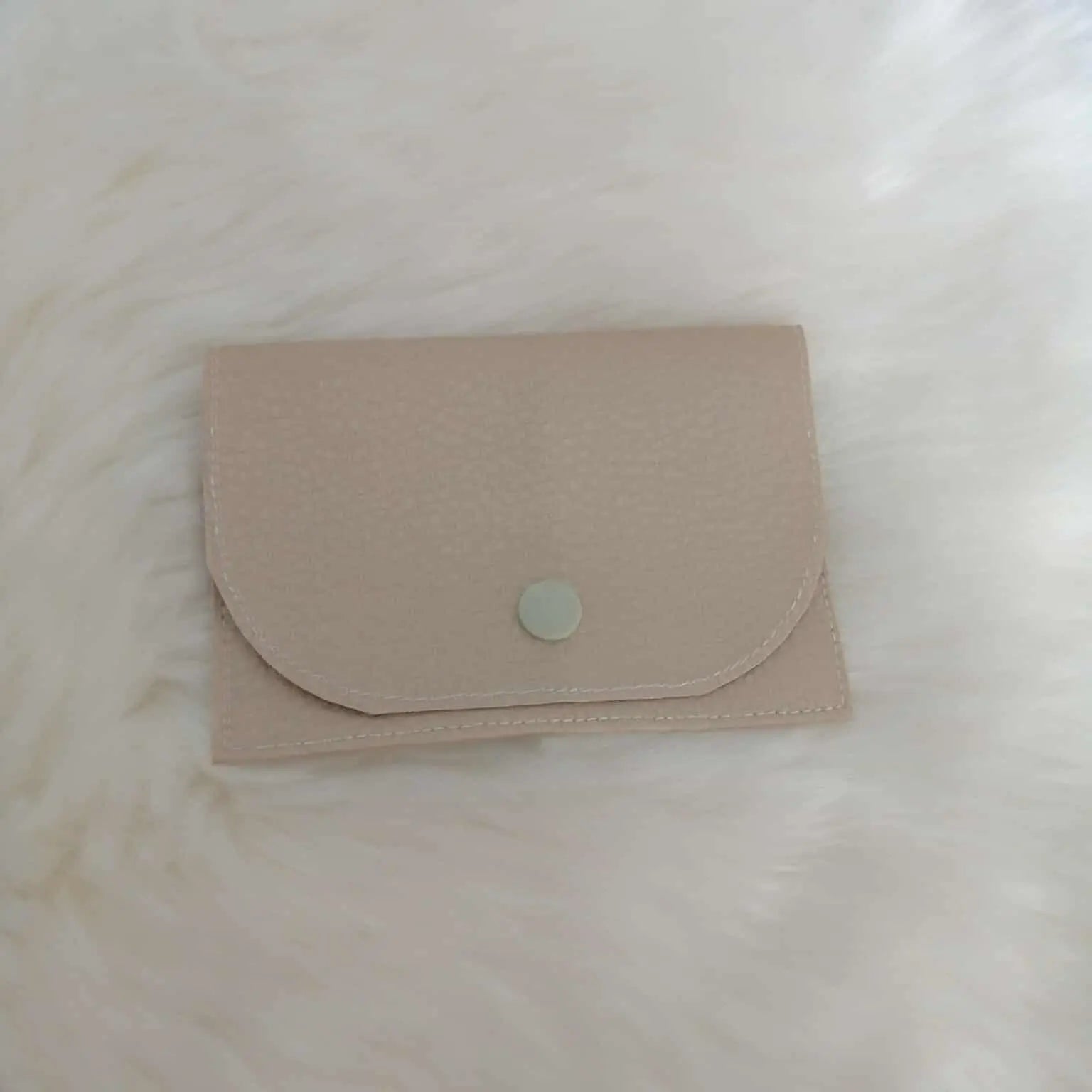 Pochette à carte ou monnaie – Tissu & simili cuir (fait main) chtitdoudou