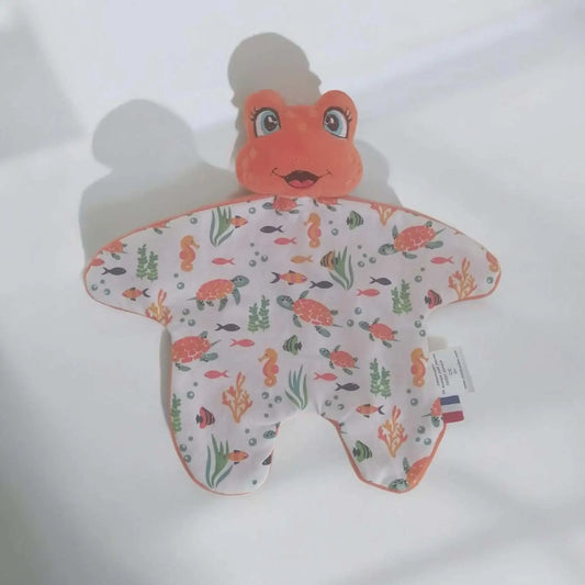 doudou grenouille bébé fait main