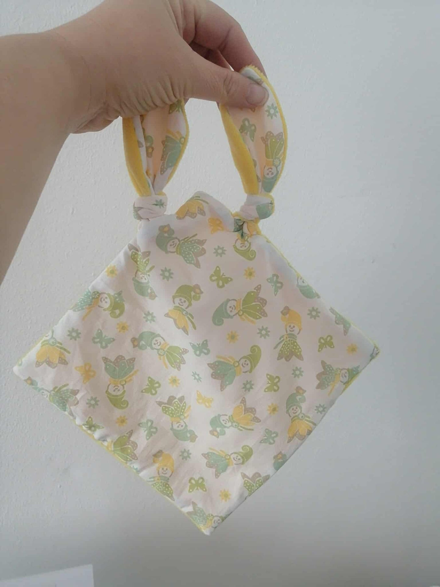 Doudou Lapin Noué Oeko-Tex – Fait main avec amour | Chtitdoudou chtitdoudou