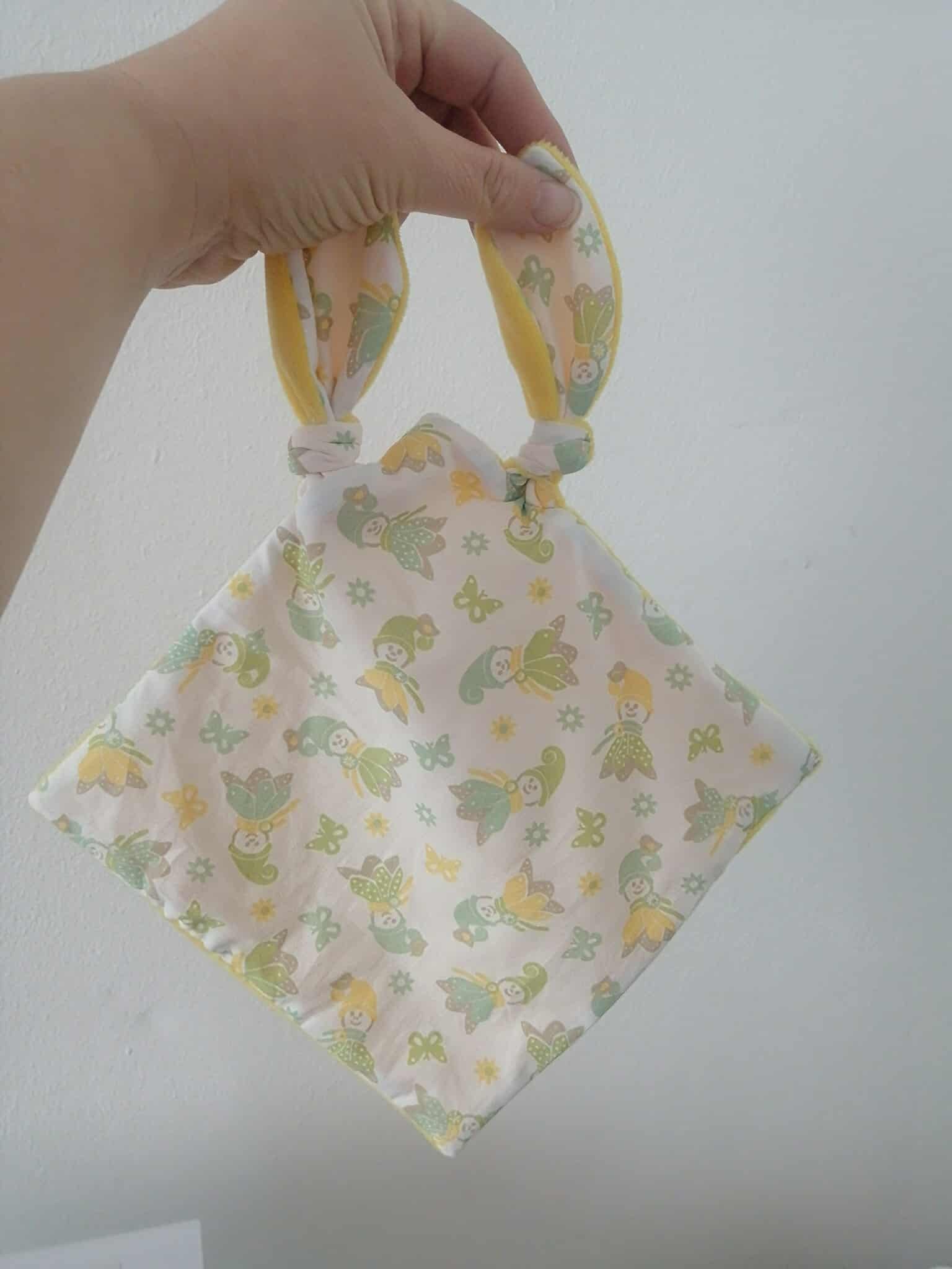 Doudou Lapin Noué Oeko-Tex – Fait main avec amour | Chtitdoudou chtitdoudou