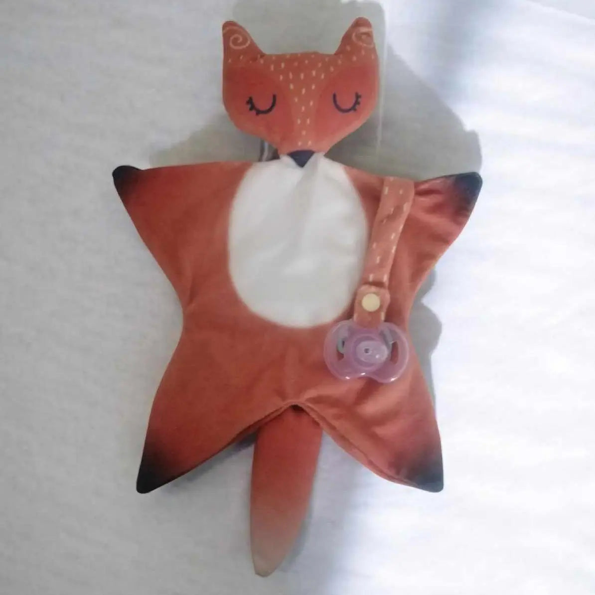 Doudou renard doux et câlin 