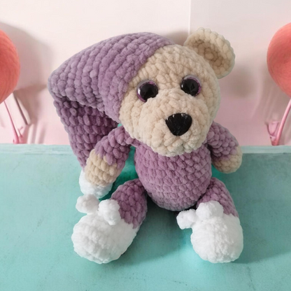 Ourson amigurumi crochet fait main