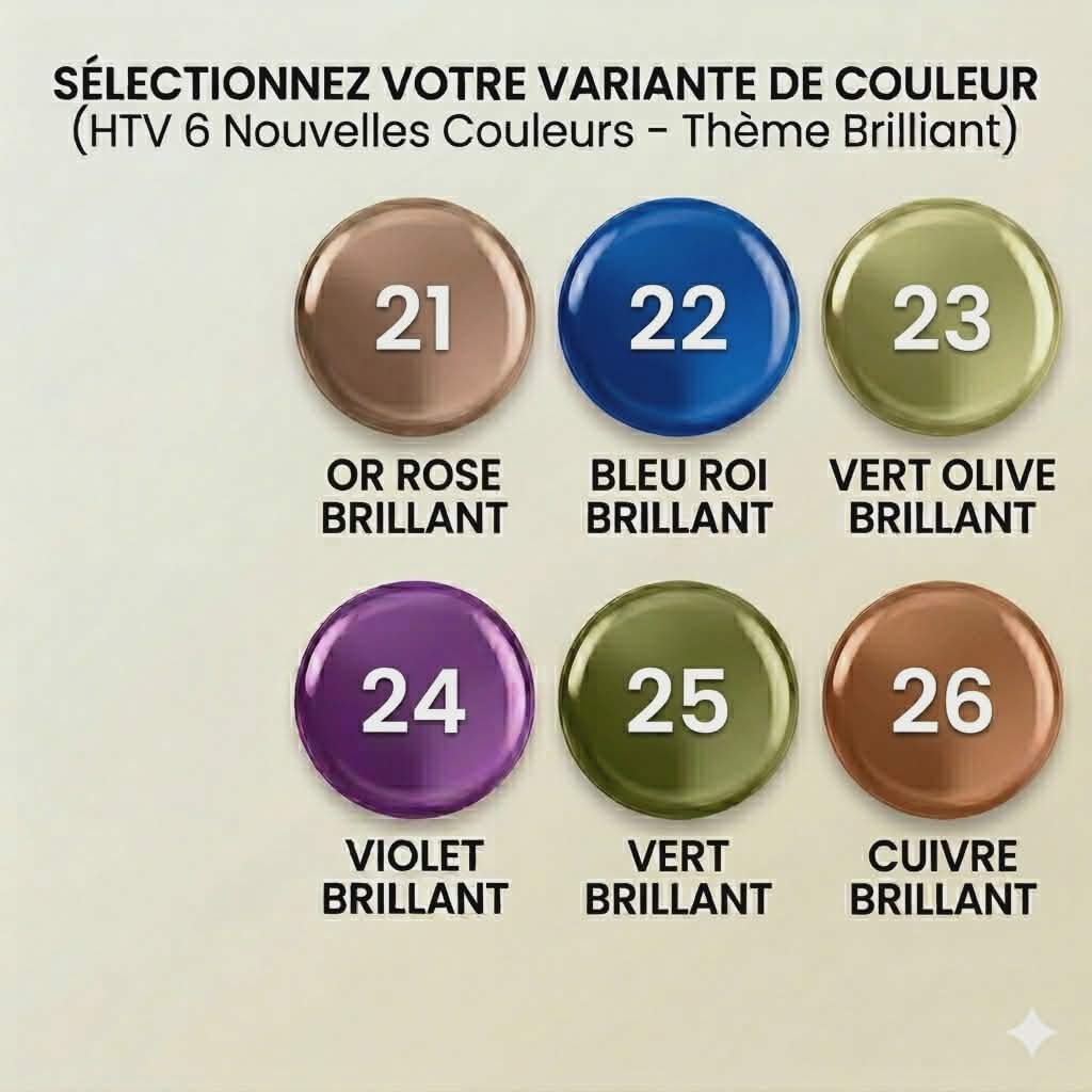 couleurs brillantes