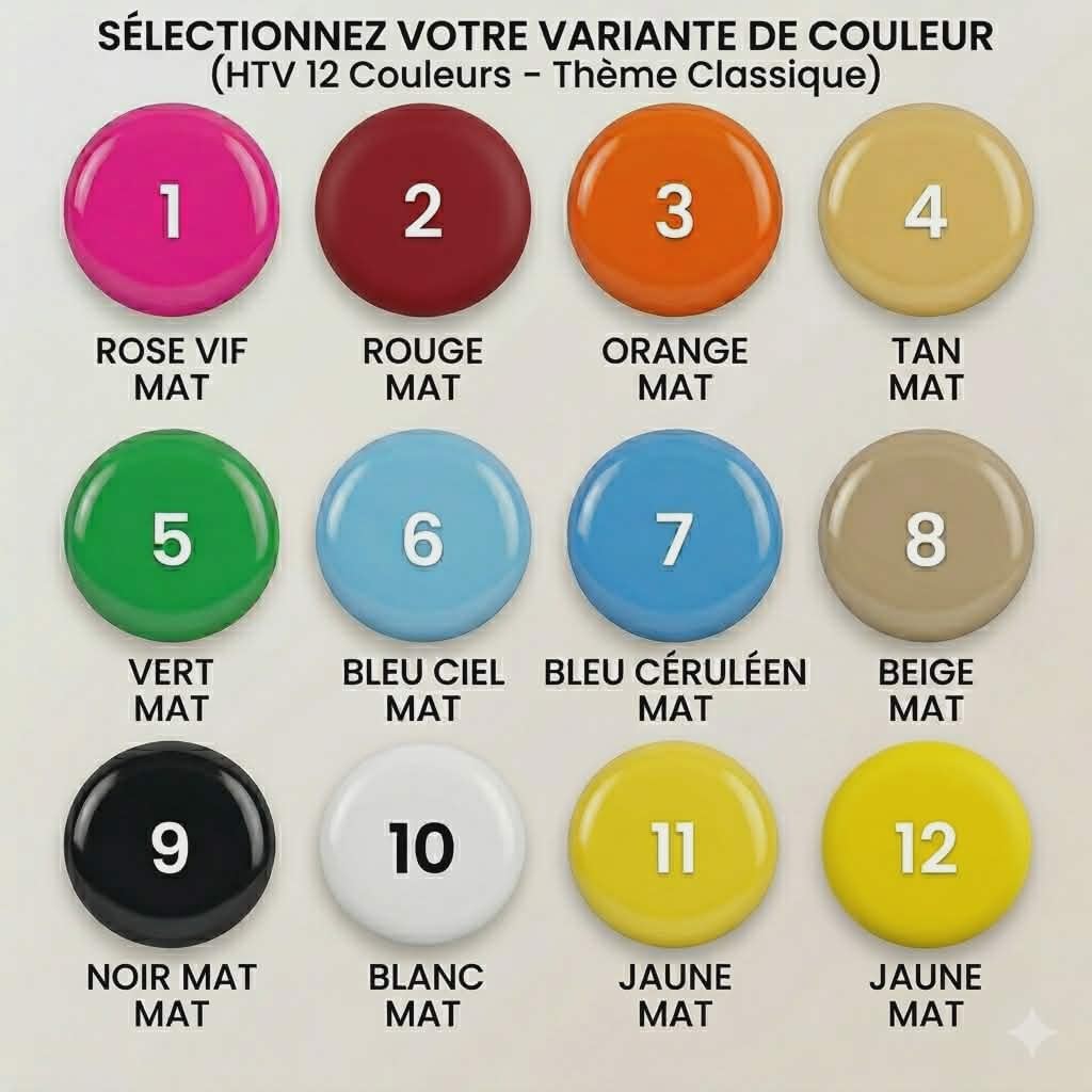 pastille de couleurs 