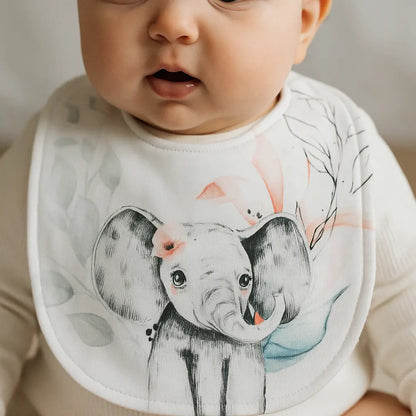 Bavoir bébé artisanal : coton, éponge, personnalisable,0-6 mois chtitdoudou