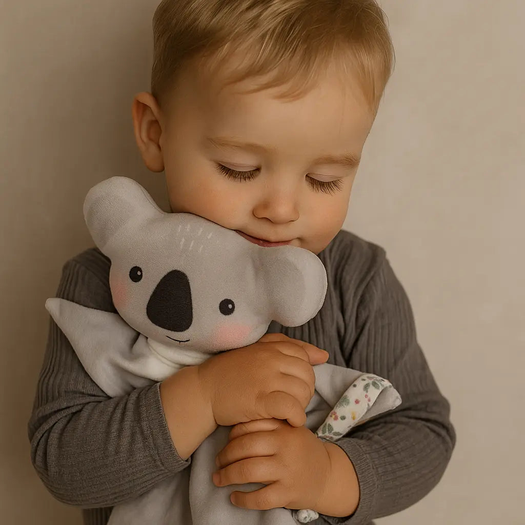 Doudou koala bébé : Fait main en France, doux et sécurisé chtitdoudou