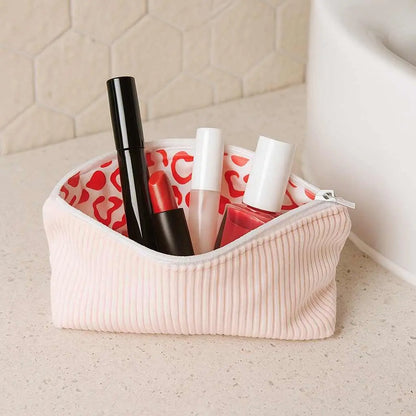 Petite trousse plate de maquillage – Élégante & pratique chtitdoudou