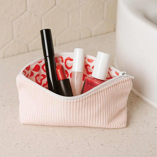 Petite trousse plate de maquillage – Élégante & pratique chtitdoudou