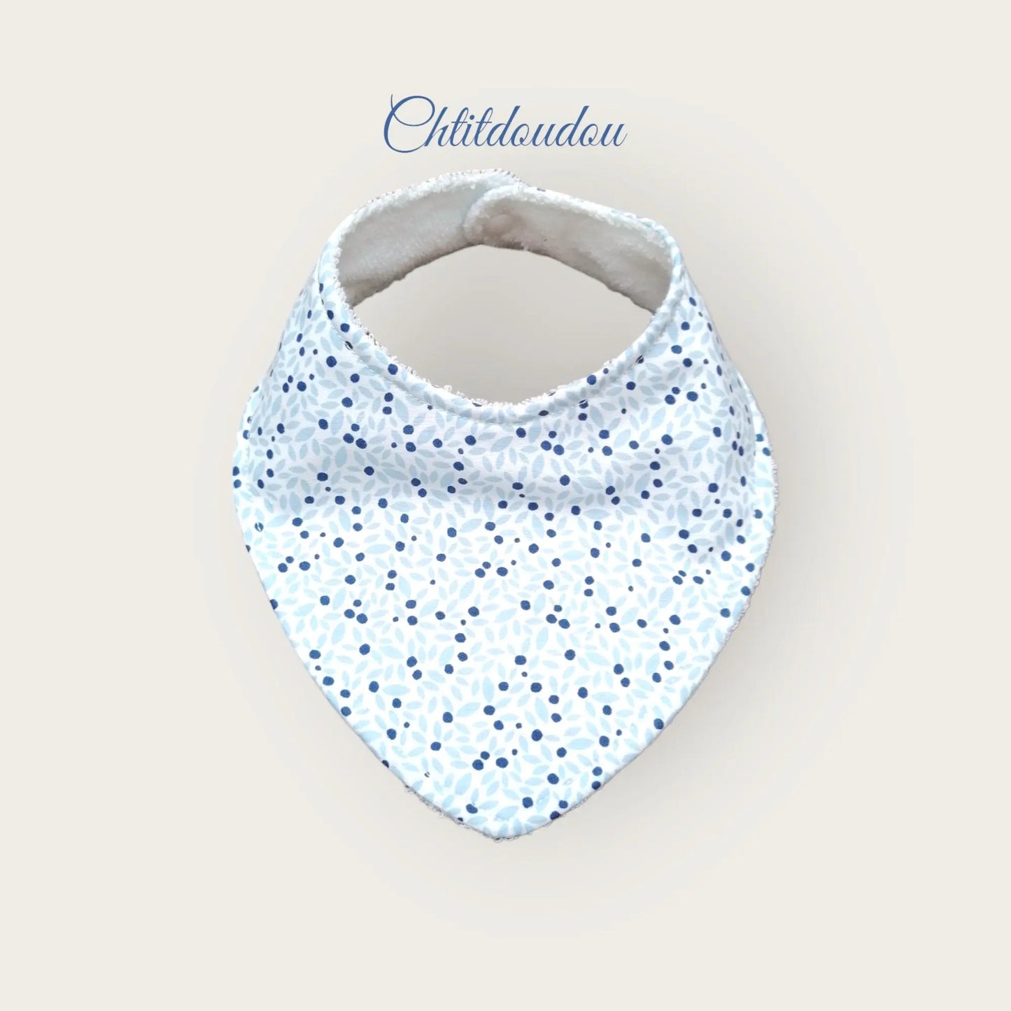 bavoir coton éponge bandana pour bébé