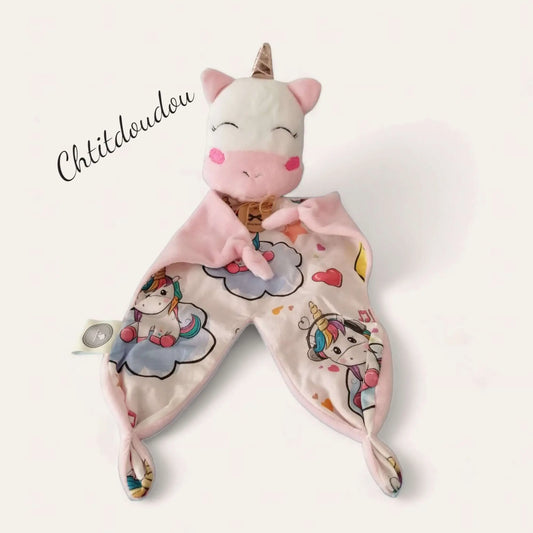 doudou animal licorne